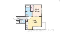 ARCA山科間取り図面