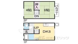 高岡アパート間取り図面