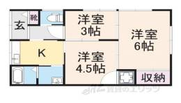 貸家間取り図面