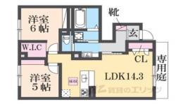 （仮称）D-ROOM六万寺町間取り図面