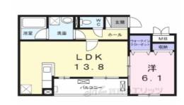 プレゼンス弥刀Ｂ間取り図面
