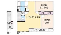 オークハイツA棟間取り図面