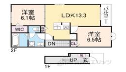 プリムローズK間取り図面