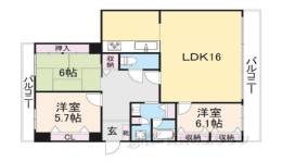 ネオハイツ桜井Ａ棟間取り図面