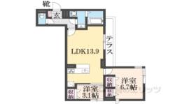 D-ROOM東花園間取り図面