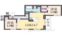 D-ROOM東花園間取り図面