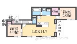 D-ROOM東花園間取り図面