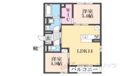 D-ROOM東花園間取り図面