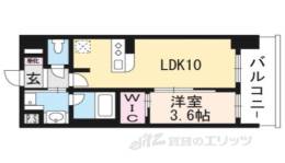 ソルレヴェンテ堀川高辻間取り図面