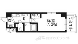 ＥＣ京都烏丸３ジャパニズム間取り図面
