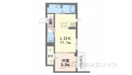 シャーメゾンSAI間取り図面