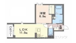 シャーメゾンSAI間取り図面