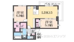 ｖｉｅ　ｌ’ｅｃｌａｔ間取り図面