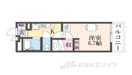 レオパレスあまがさき駅近間取り図面