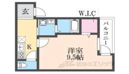 フジパレス八戸ノ里３番館間取り図面