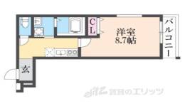 フジパレス高井田西５番館間取り図面