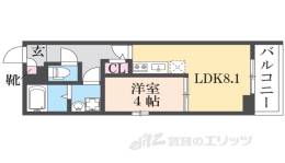メゾン・アルテミス尼崎間取り図面