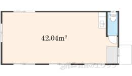 南土山テナント1間取り図面