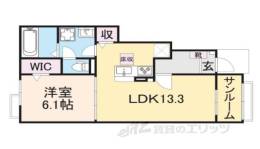 ハーモニー福知山A棟間取り図面