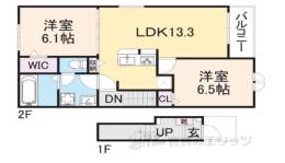 ハーモニー福知山A棟間取り図面
