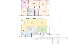 上塔之段町494-1貸家間取り図面