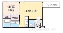 フジパレス瓢箪山２番館間取り図面