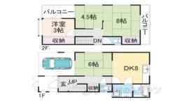 貸家間取り図面