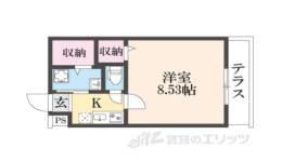 仮）フラッティ紫竹大門町間取り図面