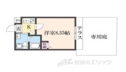 仮）フラッティ紫竹大門町間取り図面