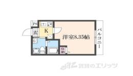 仮）フラッティ紫竹大門町間取り図面