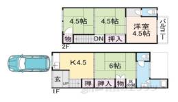 貸家間取り図面