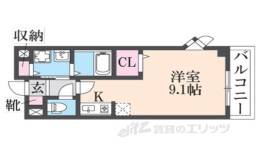 アヴァンリヴィエール間取り図面