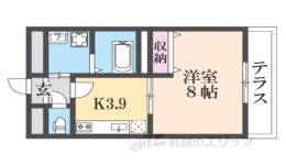 アンプルール　クラージュ　エクラ間取り図面