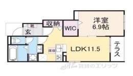 レガーミ・Ｆ間取り図面