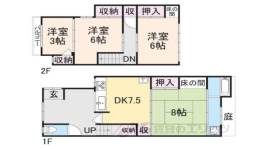 貸家間取り図面