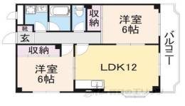 メルヴェール昆陽間取り図面