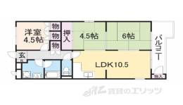 新大宮ハイタウンF棟間取り図面