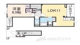 カーサ　デル　ソーレ間取り図面