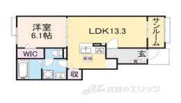 ハーモニー福知山C棟間取り図面