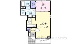 サニープレイス２間取り図面