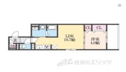 ＤーＲＯＯＭ丹波橋間取り図面