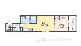 ＤーＲＯＯＭ丹波橋間取り図面