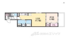 ＤーＲＯＯＭ丹波橋間取り図面