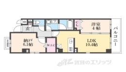 アベニュー瓢箪山間取り図面