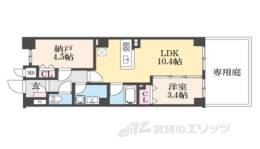 アベニュー瓢箪山間取り図面