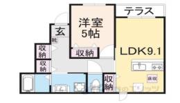 仮称）高宮町アパート新築工事間取り図面