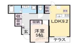仮称）高宮町アパート新築工事間取り図面
