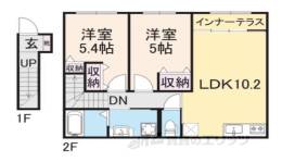仮称）高宮町アパート新築工事間取り図面
