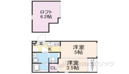 ハーモニーテラス桂川間取り図面