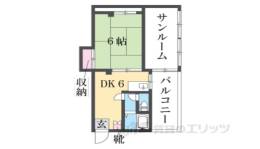 プレアール伊丹野間間取り図面